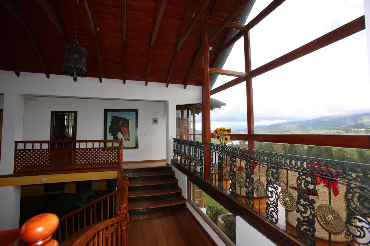 Hosteria Loma Larga Cayambe Esterno foto